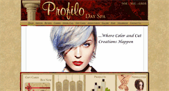 Desktop Screenshot of profilodayspa.com